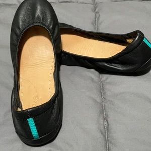 Matte black Tieks size 7 worn twice.